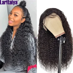 13x4 Lace Front Water Wave Wigs Malaysian Human Hair Lace Wigs Water Wave 4x4 Lace Closure Wig Curly Wave Short Bob Wigs Full