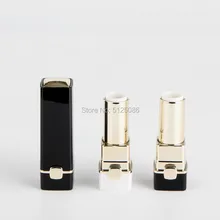 12,1 мм черный/белый Макияж инструмент губная помада румяна упаковка бутылка пустой косметический контейнер аксессуары для красоты бальзам для губ блеск для губ трубка
