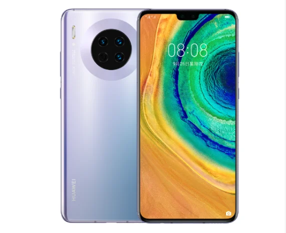 Смартфон huawei mate 30 6,6" Kirin 990 Octa Core 8G rom 128G rom Android 10,0 40W супер зарядное устройство IR Qi