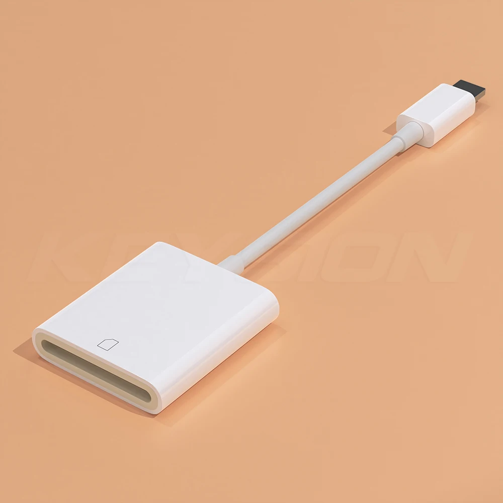 SD Card Reader KEYSION 4в1 OTG кард-ридер для IPhone 11 Pro Max XS Max XR 8 7 SD TF карта памяти Писатель камера подключение комплект адаптер для IPad - Цвет: SD Card Reader
