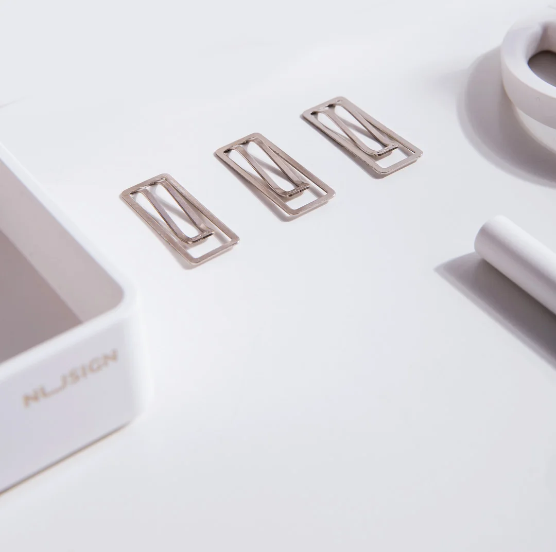 10 шт./компл. Xiaomi NUSIGN металлическая Закладка бумажный зажим декоративная книга Примечание украшение зажим для бумаг канцелярский школьный офисный подарок