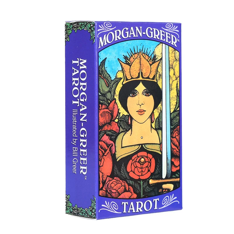 Tarjetas inglesas de mazo de Tarot, juego de adivinación con guía en PDF basado en Rider-Tarot Waite