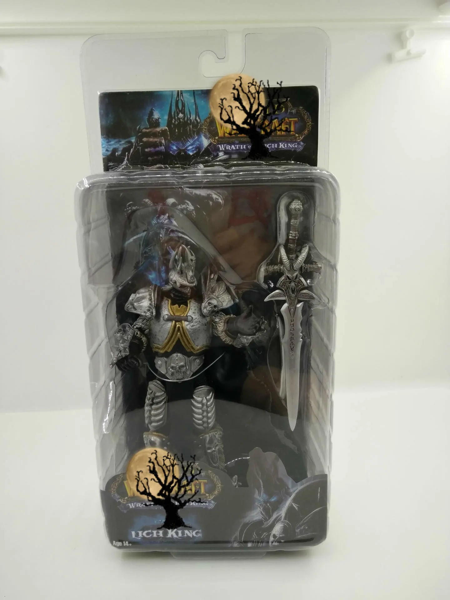 Новая модель Hand Do World-Of-Warcraft, 7 дюймов, коллекционные статуэтки, фигурка героя из мультфильма Lich King Alsace