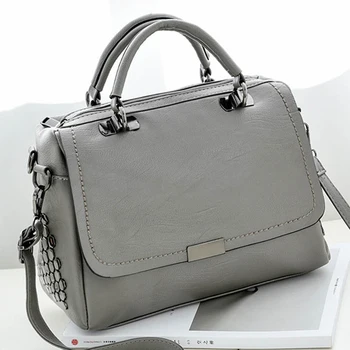 

2020 New Arrival Bags Female Fashion Rivet Handbag Crossbody Messenger Bag Clutch Bag Type Commuter Shoulder Handbag