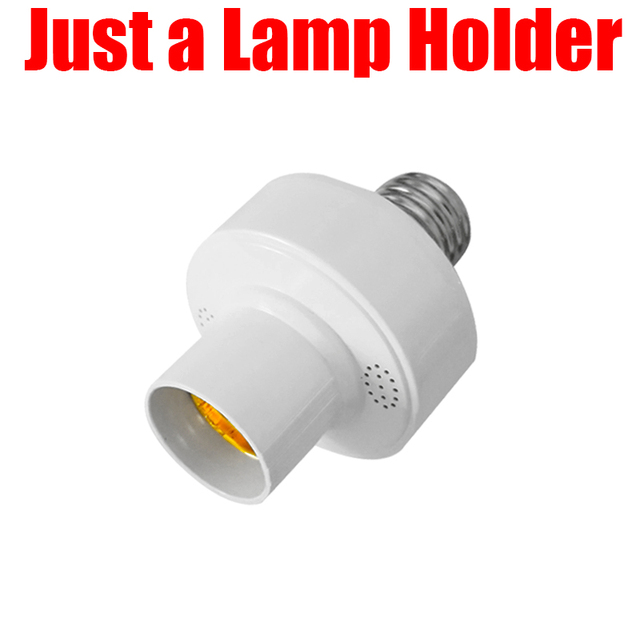 Home RM Smart Light Socket E27 Lamp Holder BASIC-2.4G Protocol Support EWeLink APP Alexa Google Home Siri Voice Control