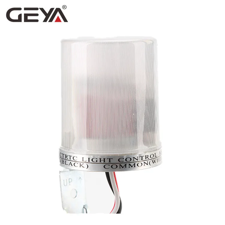 GEYA Фотодатчик светильник с датчиком, Автоматический фотоэлемент, уличный фотоэлектрический светильник, переключатель управления Max 30A
