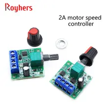 PWM DC 2A Motor Speed Controller Module 1.8V 3V 5V 6V 12V Speed Regulating Switch Motor Control 1803BK 1Pcs