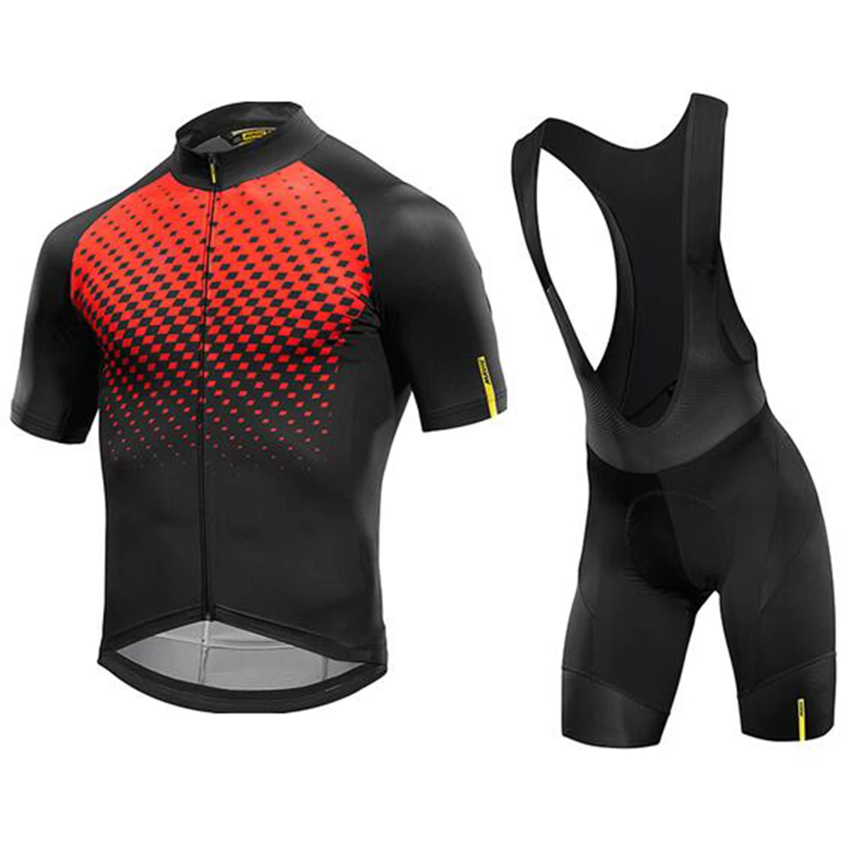 Mavic одежда для велоспорта Pro Team, одежда для шоссейного велосипеда, одежда для гонок, быстросохнущая Мужская футболка для велоспорта, комплект Ropa Ciclismo Maillot - Цвет: Short sleeve
