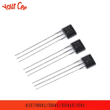 

10pcs 41F 0H41 SH41 SS41F S41 TO-92S OH41F TO-92UA Bipolar Hall Element Sensor Motor Electric Car Motor Hall Sensors