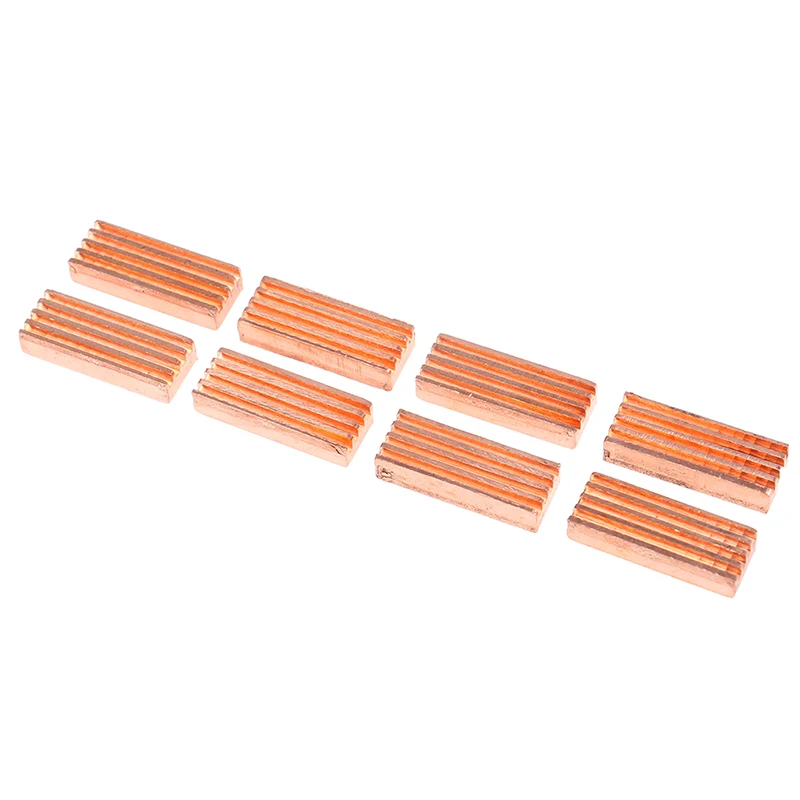 8pcs 10pcs Memory Cooler RAM Heatsink Pure Copper Radiator Heat Sink For PC Computer 5