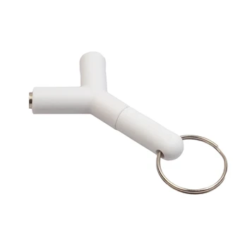 

Earphone Splitter Y Type Audio Couple Two In One Headset Listen Together Double(white)