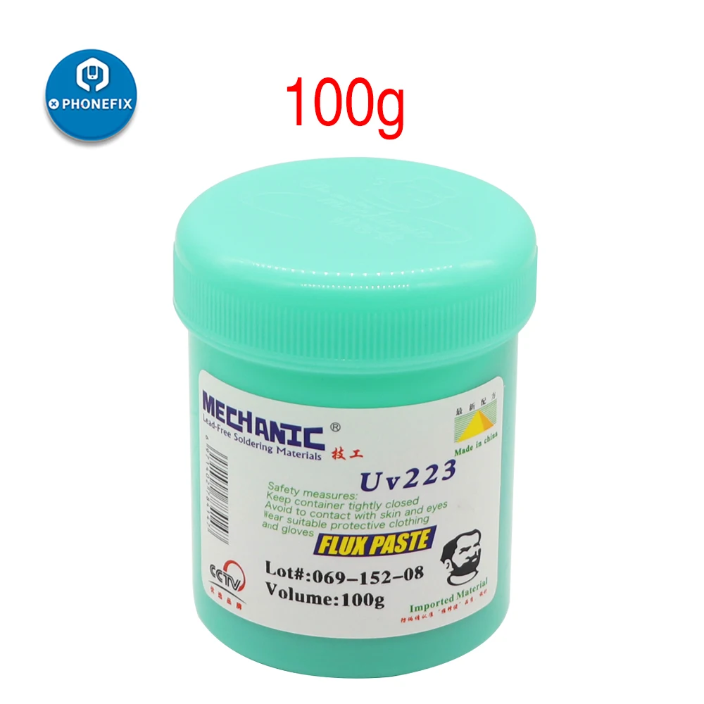 Механик UV223 UV559 BGA флюс паяльной пасты для ремонта iPhone Soldeing инструменты бессвинцовый SMD припой Сопротивление Пасты флюс сварочная паста