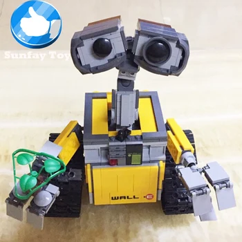 

In Stock Star Series Wars The Robot WALL E 687Pcs Ideas Model Building Kits Blocks Bricks Education Toys Christmas