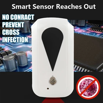 

1200ML Automatic Liquid Soap Sensor Hand Disinfection Machine Touchless Dispenser Smart Sensor Hydroalcoholic Gel Disinfection
