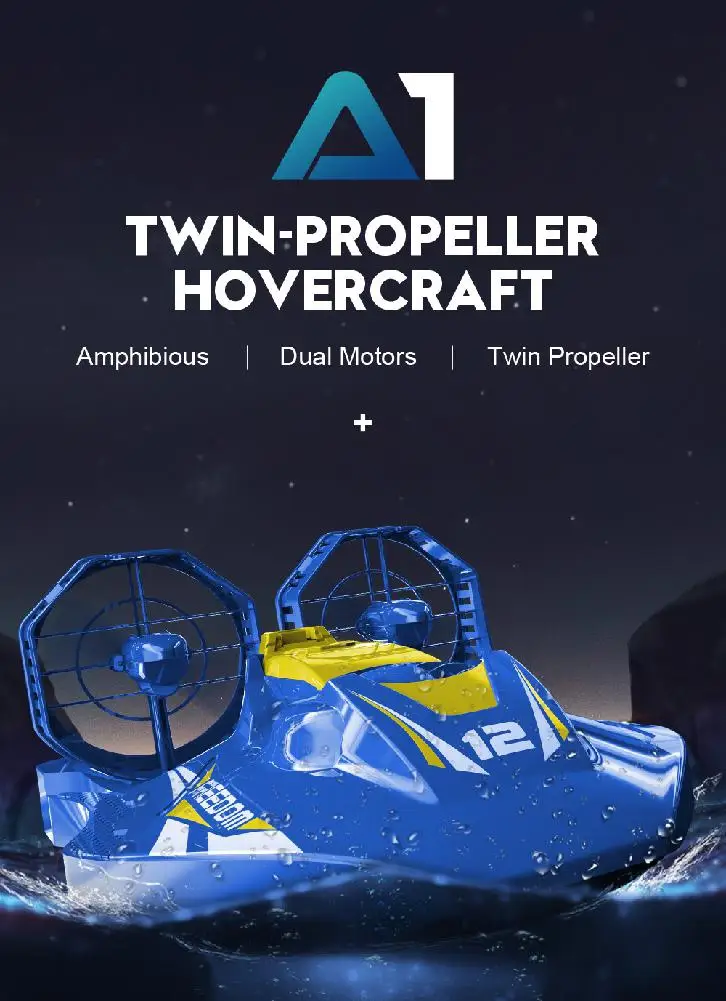A1 2,4G Land Water два режима RC лодка RC игрушка RC лодка игра дети подарок на день рождения Детские игрушки