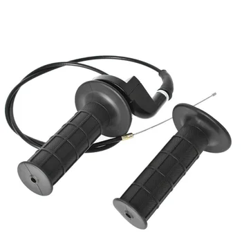 

7/8in Handlebar Grip (22mm) Kit Throttle Clamp Clutch Lever Brake Lever