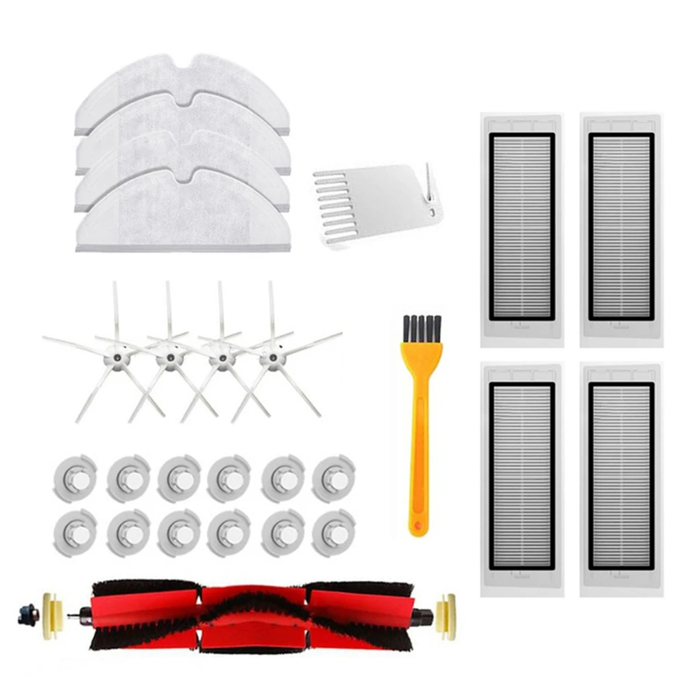 Removable Main Brush Washable Filter Kit For Xiaomi Roborock S50 S51
