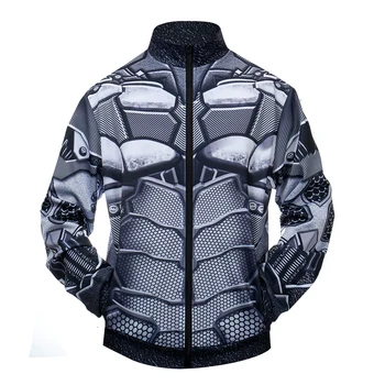 

DC Superhero Batman 'Bat-Bot' Cosplay 3D Printed Costume Premium Zipper Jacket Coat Sweatshirt Tracksuit Fitness Gym Tops