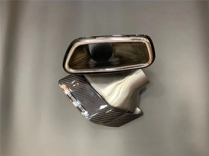 Новая модель углеродное волокно MP стиль выхлопные наконечники для G30 G38 глушитель наконечник трубы выхлопные наконечники