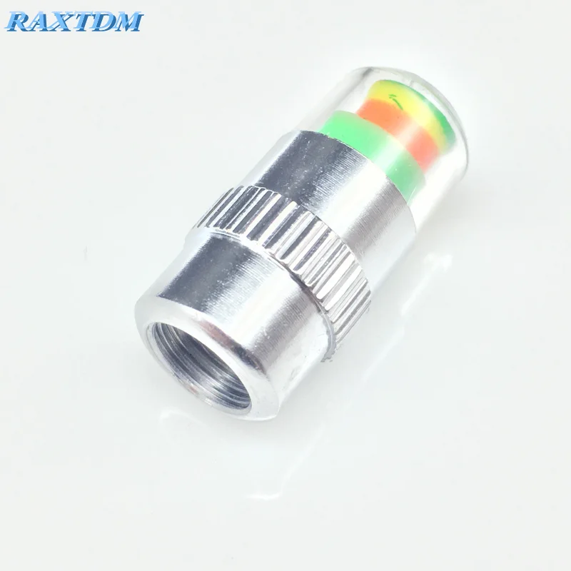 4 шт. автомобильный воздушный клапан давления в шинах датчик крышек индикатор для