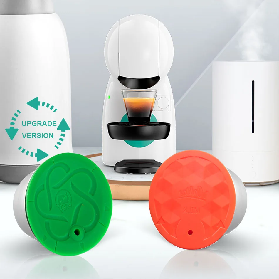 Многоразовая нержавеющая сталь многоразовая для кофейных капсул Dolce Gusto