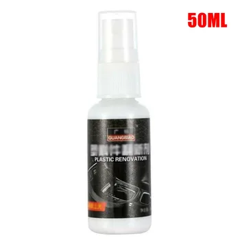 

30/50ml Car Interior Plastic Parts Wax Retreading Agent Renewed Plastic Restore