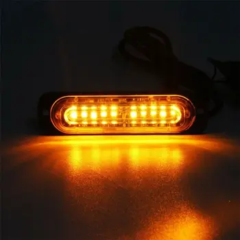 

Strobe Emergency Lights Beacon Amber 12V 24V Waterproof With protection pad