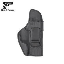 Gun&Flower Sig Sauer P2022 Gun Pistol Italy Leather Holster Fast Draw IWB Concealed Carry Pouch Holder Case Tactical Gear