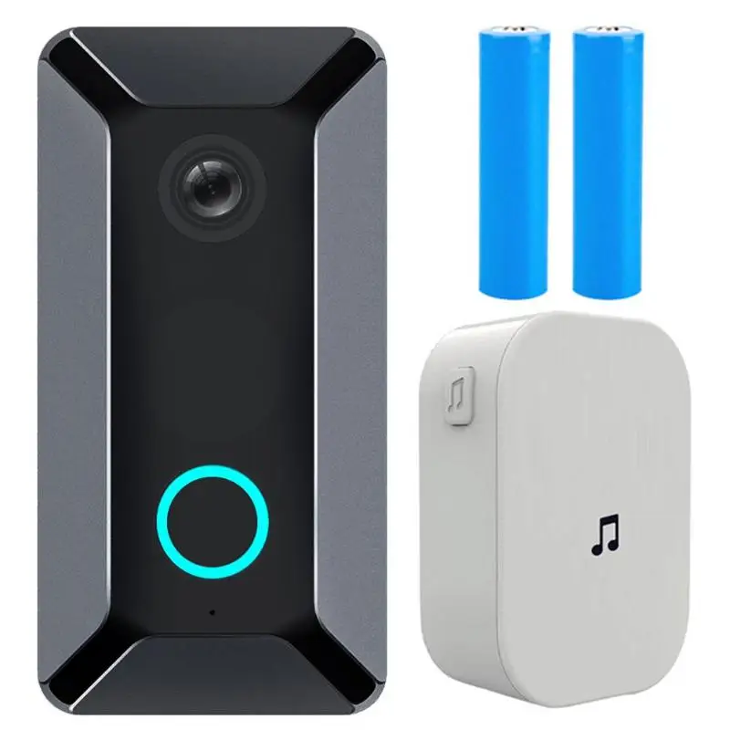 V6 Wifi дверной звонок умный беспроводной 720P видео домофон камера Облачное хранилище дверной Звонок камера водонепроницаемый ночное видение Домашняя безопасность
