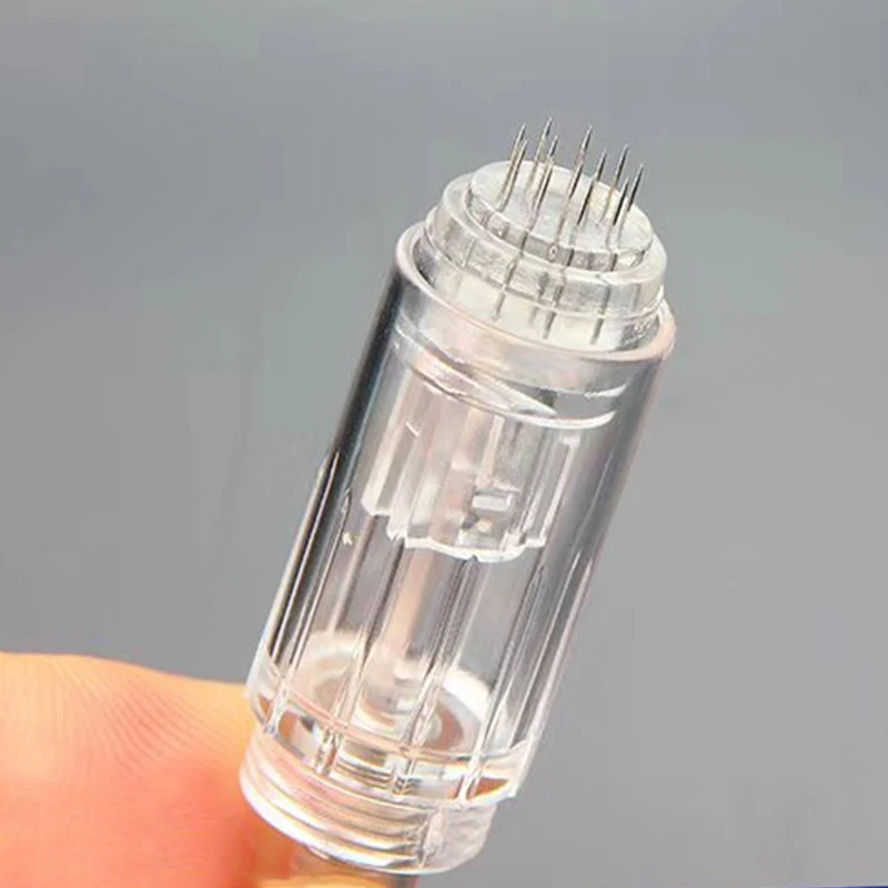 Needle Cartridge Screw Derma Pen Micro needle Micro Nano Electric Micro Rolling Derma Stamp Therapy Eyebrow Eyeliner Needle Tips