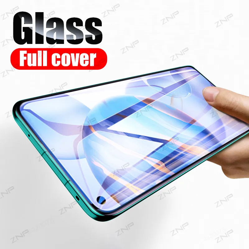 Funda completa de vidrio templado para móvil, Protector de pantalla para Huawei Honor 30 30i 20 10 9 Lite 9i 8X 8A, P20 P30 P40 Lite, 3 unidades