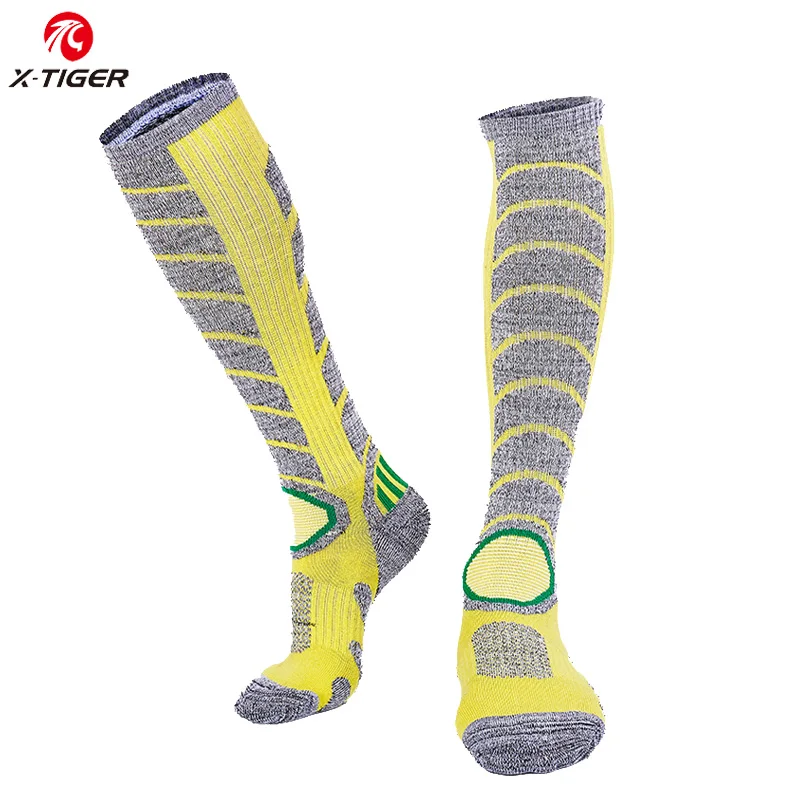 X-TIGER Ski Socks Men Women Winter Warm Thermal