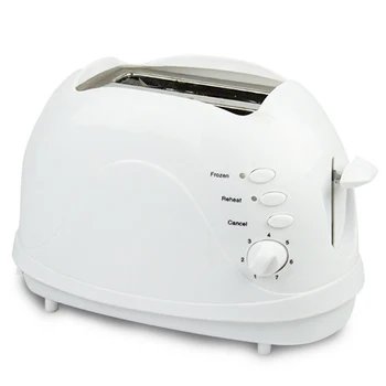 

Toaster, 2 Slice Toaster, Double Extra Wide Slot Small Mini Toaster with Reheat/Defrost/Cancel Function for Small & Large Bread
