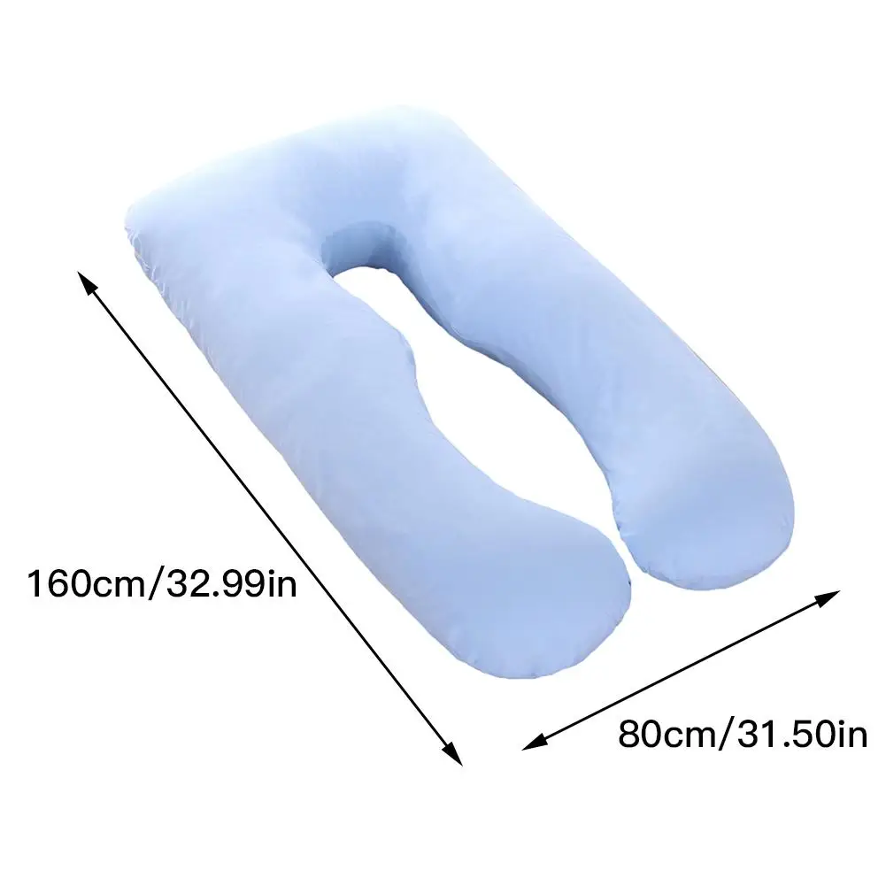 Европейская большая u-образная наволочка для материнской подушки, многофункциональная хлопковая наволочка для сна, 80*160 см