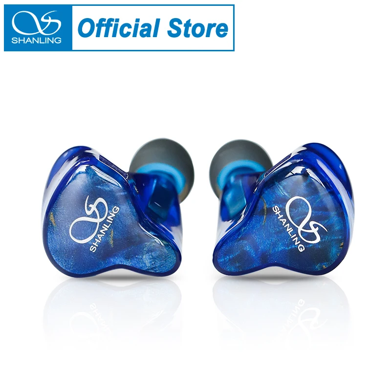 SHANLING AE3 Hi-Res Audio 3BA Sonion Balanced Armature Drivers In-ear Earphone IEM with 2Pin 0.78mm Connectors Detachable Cable