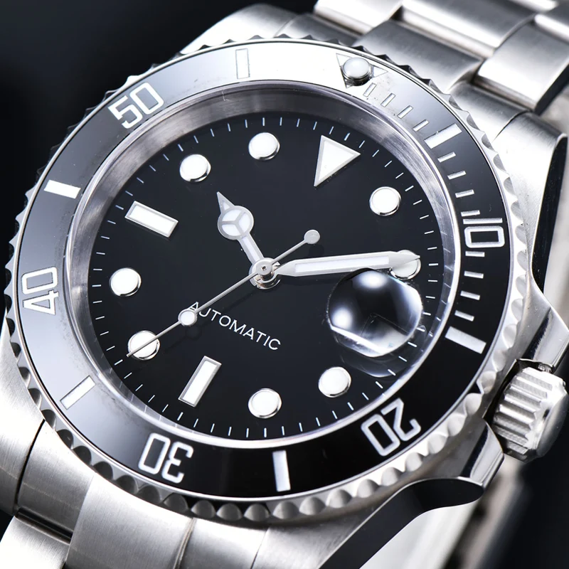 

Luxury brand men mechanical watch SUB MARINER automatic self-wind diver rotary ceramic bezel 116610ln wristwatch