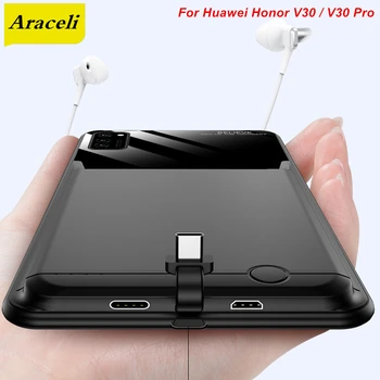

Araceli 10000 Mah For Huawei Honor V30 V30 Pro Battery Case Smart Phone Stand Charger Cover Power Bank V30 Battery Case