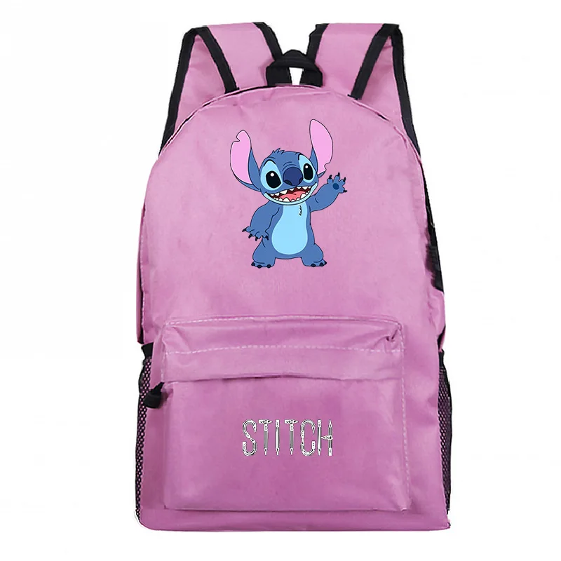 Sac Dos plecak Mochila Stitch школьный Аниме маленький рюкзак мужские школьные сумки для девочек-подростков мультфильм унисекс индивидуальный логотип - Цвет: 9