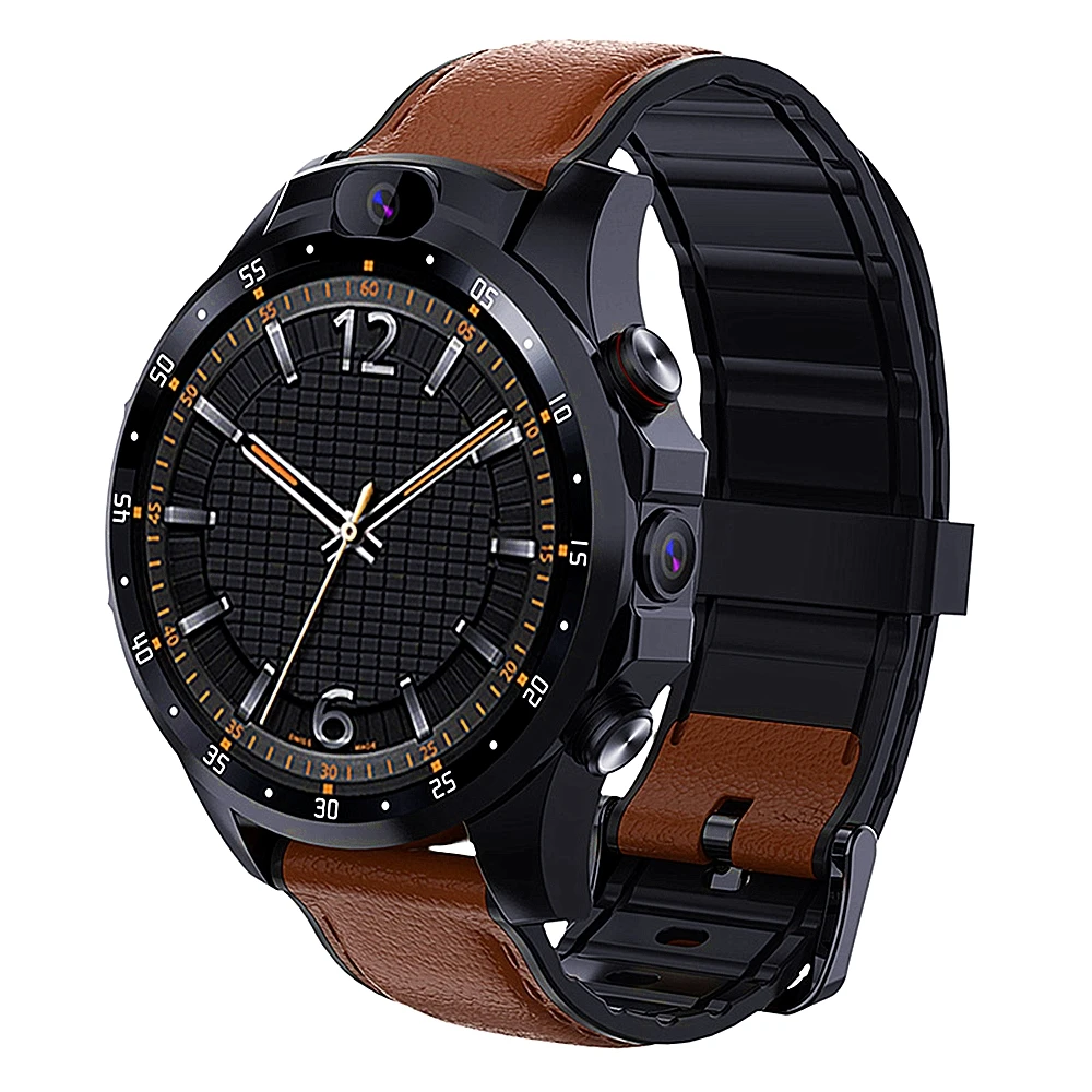  V9 4G Smart Watch 3GB+32GB Android 7.1 MTK6739 Quad Core Smartwatch Dual Camera 1.6 inch Heart Rate