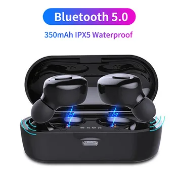 

XG13 TWS Bluetooth 5.0 Earphone Stereo Wireless Earbuds HIFI Sound Sport Handsfree Gaming Headset with Mic PK XG12 For All Phone