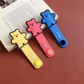 

Korea cartoon cute Cable Winder Protective Case Silicone Cable Organizer Clip Earphone /USB line Winder Earbud Cord Wrap Storage