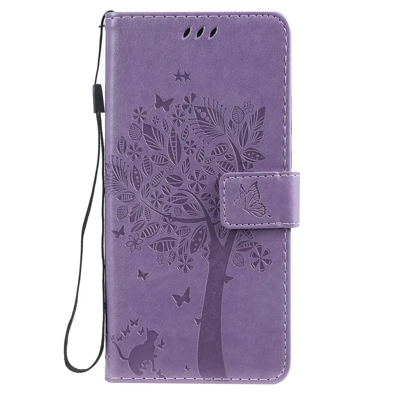 Light Purple Милый чехол для девушек для samsung Galaxy Note10 Pro S10E S10 S9 плюс S5 A10 A10E A20E A30 A40 A80 С Откидывающейся Крышкой и функцией подставки Фирменная Новинка D06F - Цвет: Light Purple
