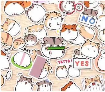 

150 Squirrel stickers (40pcs/set)