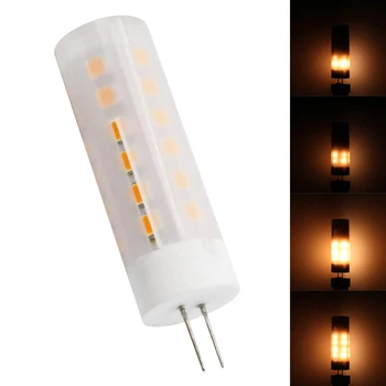 

2W G4 LED Light Bulb High Quality G4 LED Light Bulb Safe Durable Realistic Flame Effect Lamp Bulb With PC Lampshade DC12V 24V