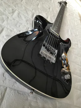 

Factory custom Top Quality Black Tlr Guitar with SS Pickups and Chrome Hardwares,customized!T-17