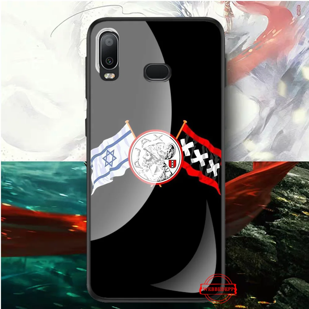 TG1 Ajax команда Стекло чехол для samsung S7 край S8 S9 S10 плюс A10 A20 A30 A40 A50 A60 A70Note на возраст 8, 9, 10 - Цвет: TG1