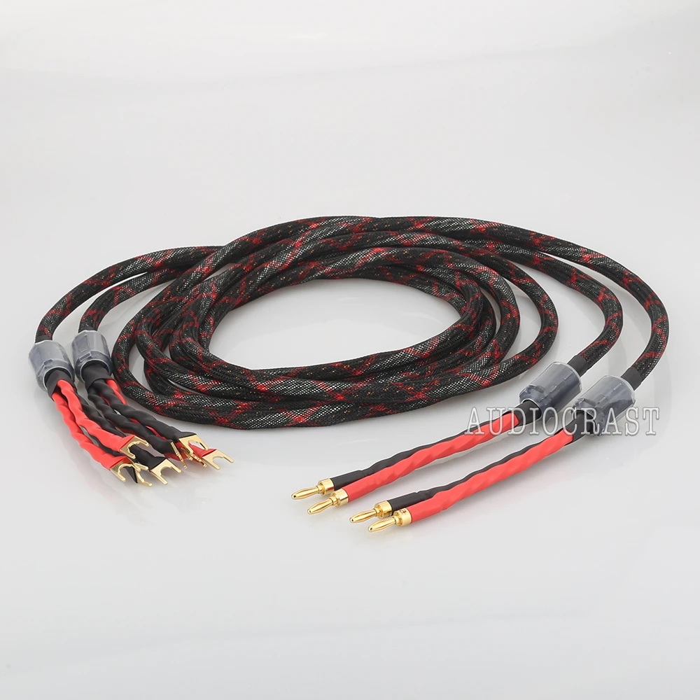 HIFI Audiophile Cable Banana To Banana Plug Biwire HI End Western
