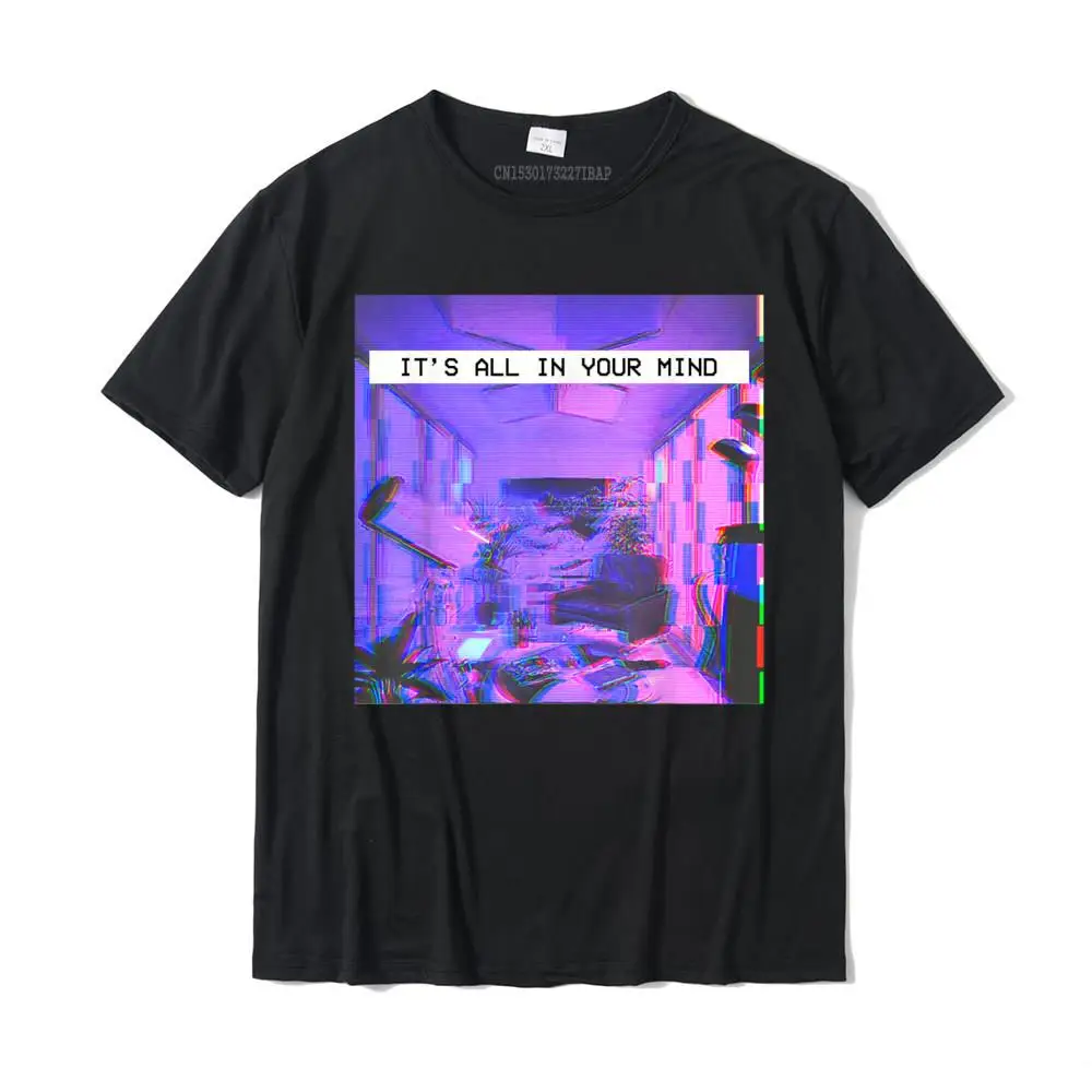 

Vaporwave Aesthetic T-Shirt Emotional Dream Tee T-Shirt Cotton Tops Shirts For Men Normal Top T-Shirts Slim Fit Fashionable