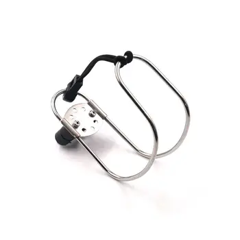 

Marine Stainless Steel Horseshoe Lifebuoy Bracket Life Buoys Ring Holder E7CA