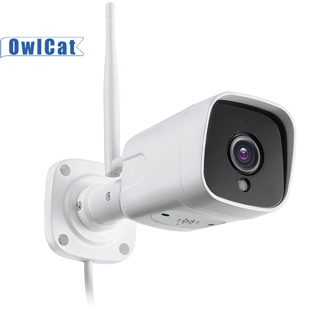 OwlCat HD наружная цилиндрическая IP камера Wifi 2MP 5MP микрофон громкоговоритель